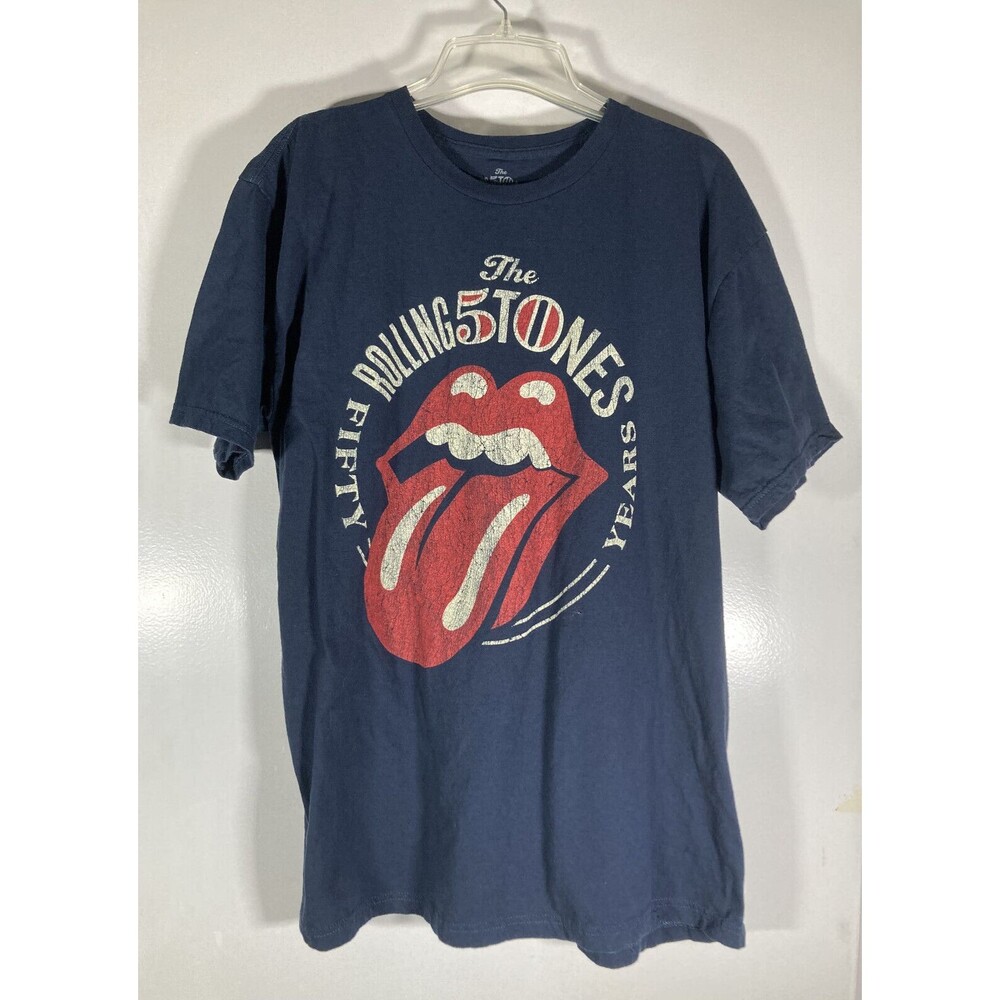 Rolling Stones 2012 50th Anniversary T-Shirt (Sz 2X) euc • Graphic Tee, Jagger